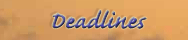 Deadlines to be aware of (hotel/air/etc)